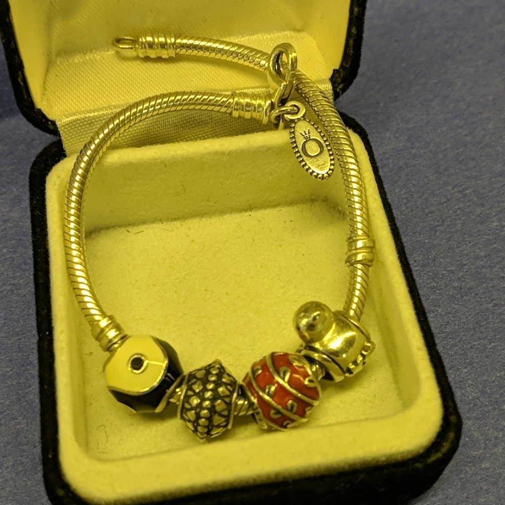 PANDORA STERLING LOBSTER CLASP BRACLET